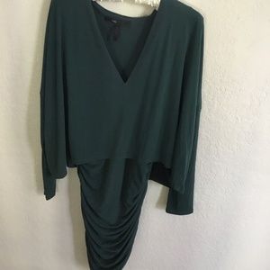 NOT AVAILABLE BCBG Max Azria Fitted Drape Dress, size M